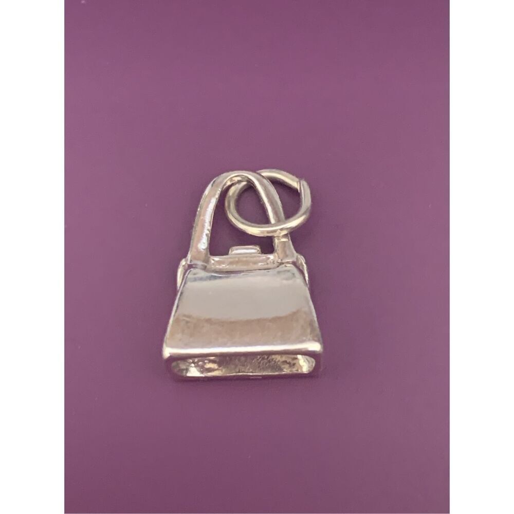 .925 Purse Sterling Silver Jewelry Charm #purse collector